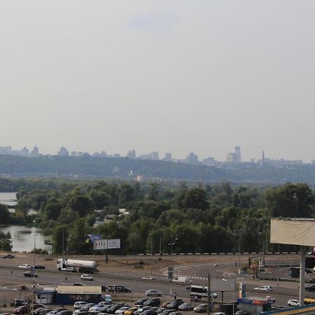 Panoramic View Lux Apartment On Metro Osokorky Kiev Exterior foto